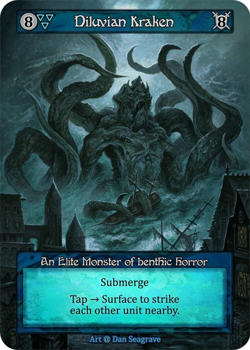 Diluvian Kraken Card Front
