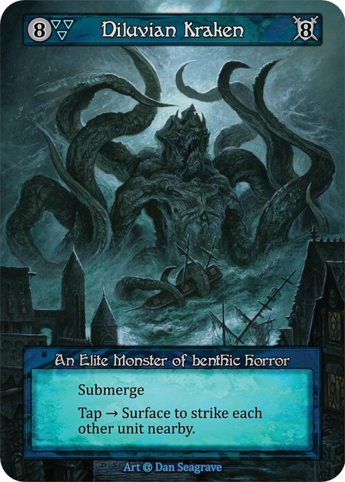 Diluvian Kraken Card Front