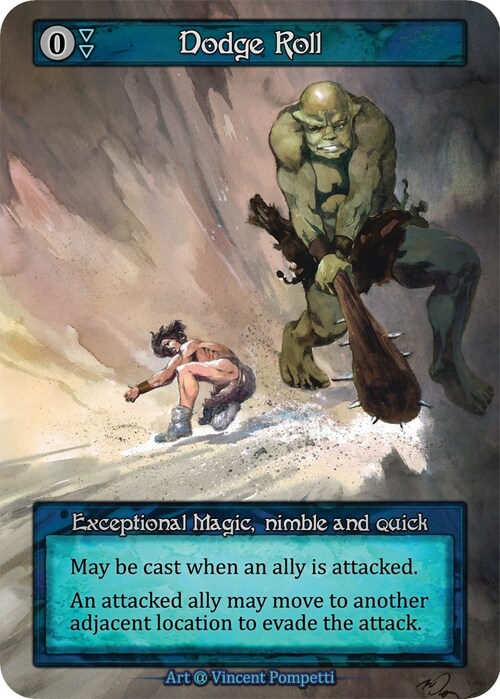 Dodge Roll Card Front
