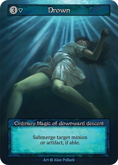 Drown Card Front