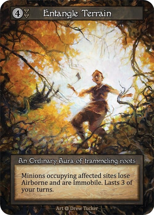 Entangle Terrain Card Front