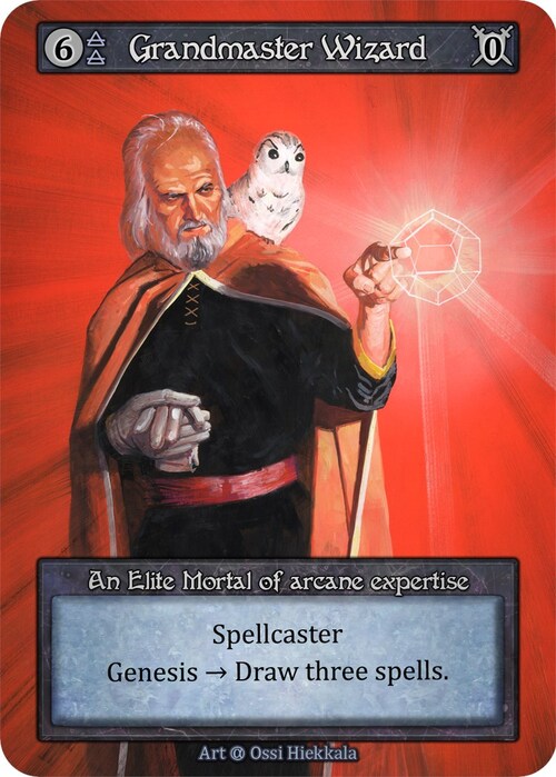 Grandmaster Wizard Card Front