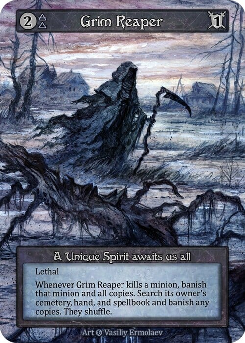 Grim Reaper Card Front