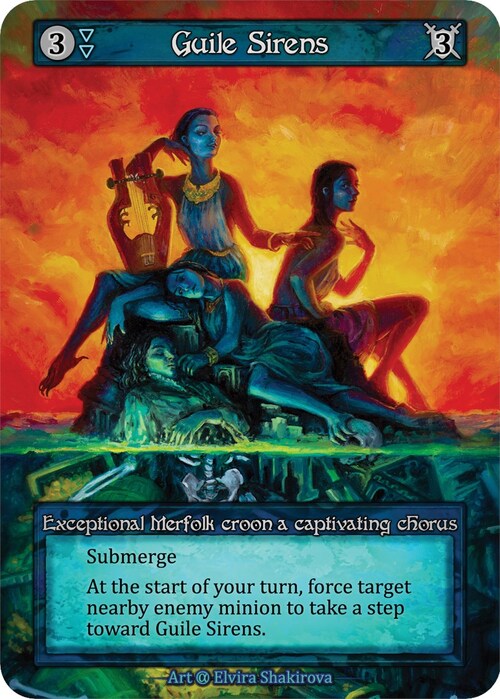Guile Sirens Card Front