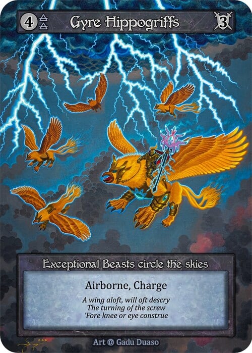 Gyre Hippogriffs Card Front