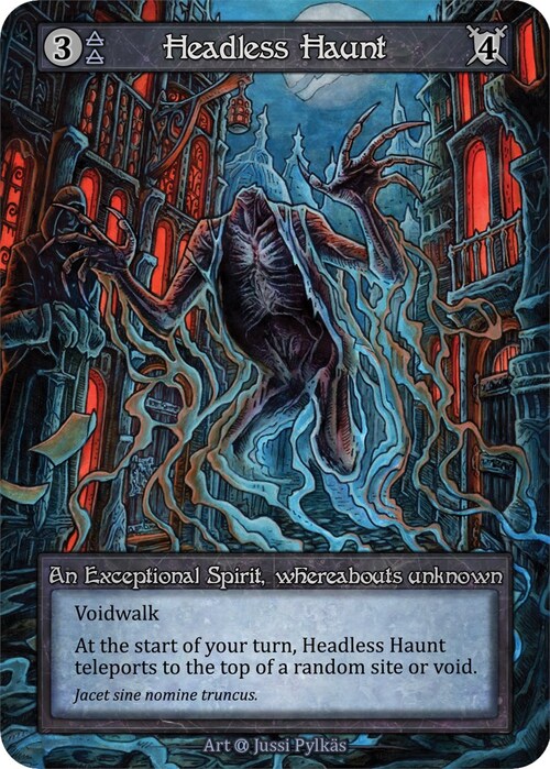 Headless Haunt Card Front