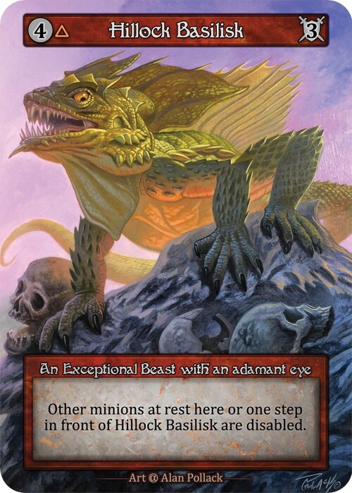 Hillock Basilisk Frente