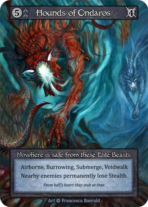 Hounds of Ondaros Frente