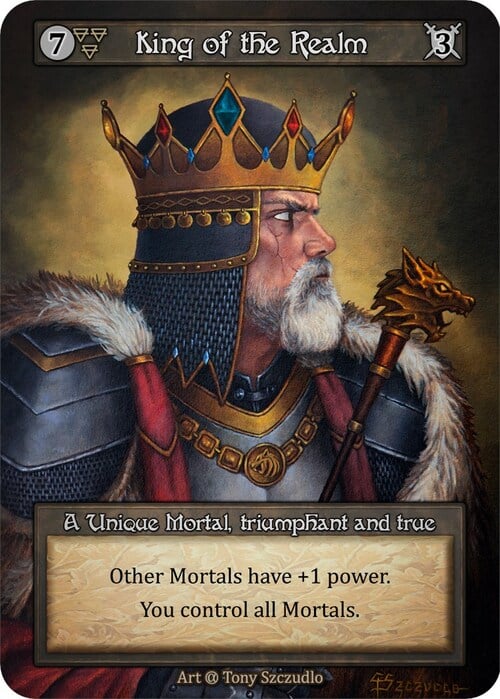 King of the Realm Card Front