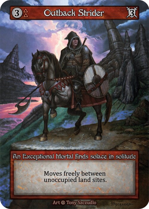 Outback Strider Card Front