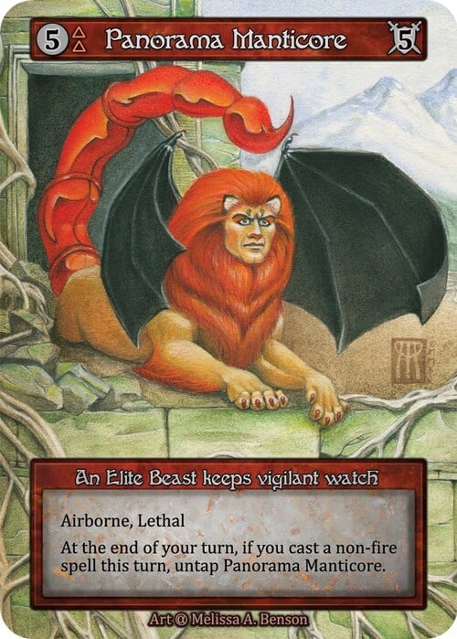 Panorama Manticore Card Front
