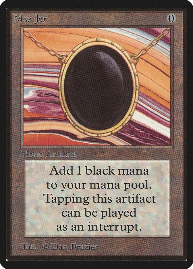 Mox Jet Limited Edition Beta | Magic | CardTrader
