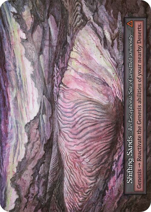 Shifting Sands Card Front