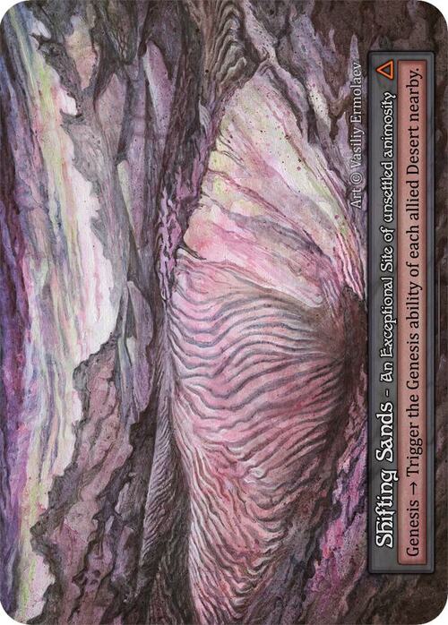 Shifting Sands Card Front