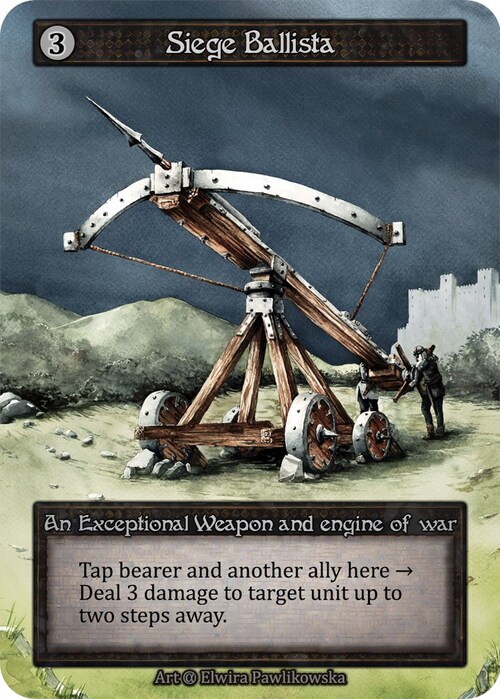 Siege Ballista Card Front