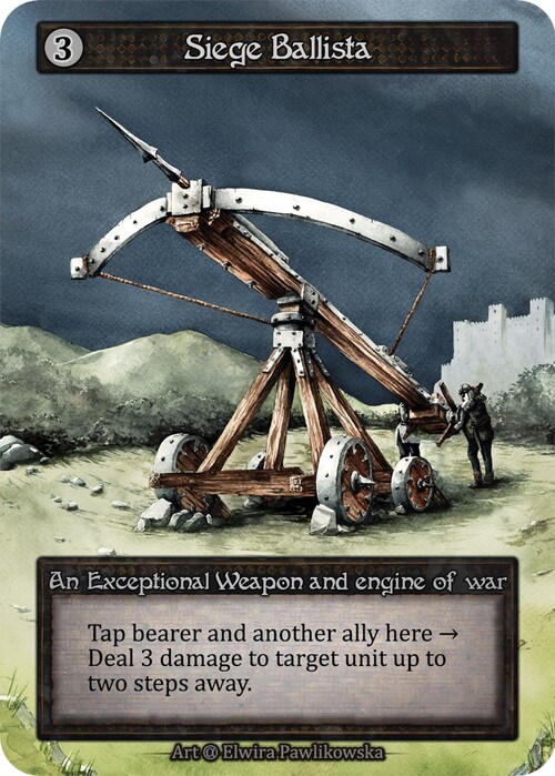 Siege Ballista Card Front