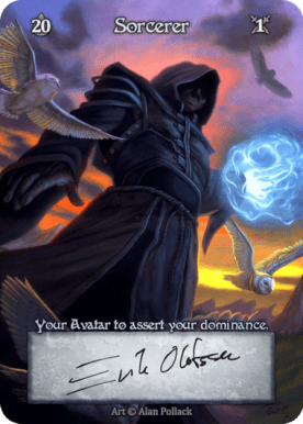 Sorcerer Card Front