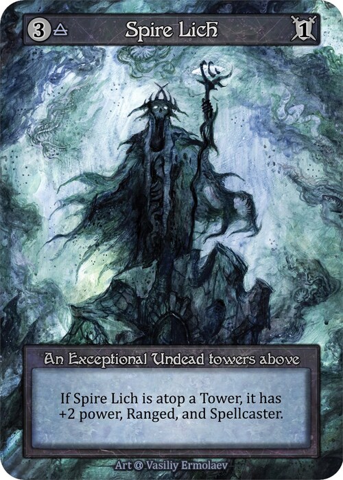 Spire Lich Card Front