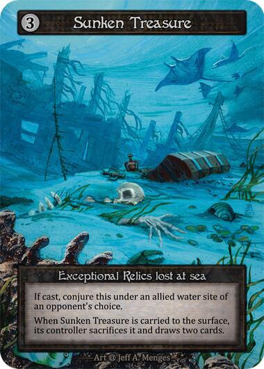 Sunken Treasure Card Front