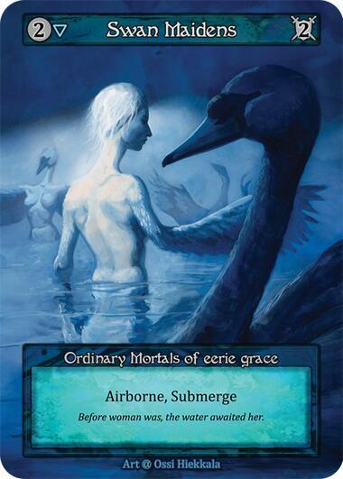 Swan Maidens Card Front