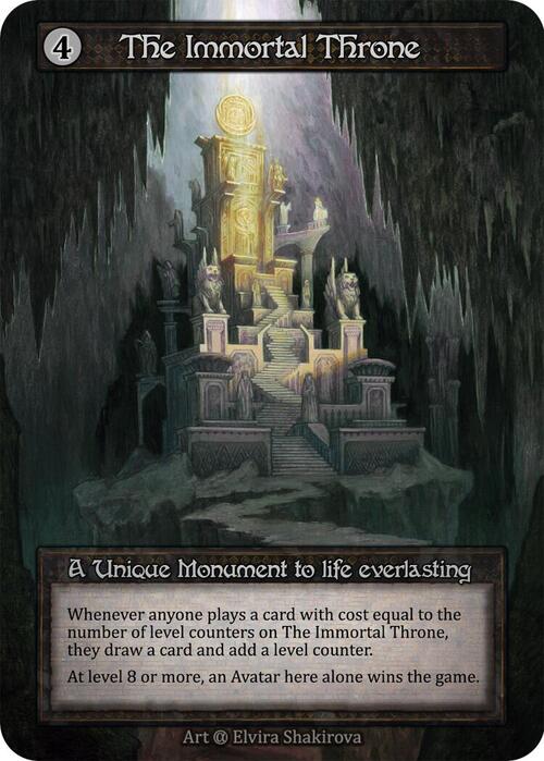 The Immortal Throne Frente