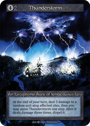 Thunderstorm Card Front
