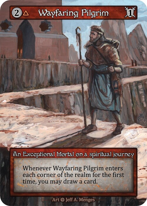 Wayfaring Pilgrim Card Front