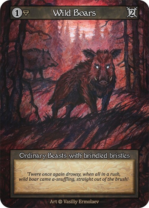 Wild Boars Frente