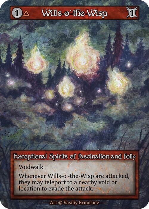 Wills-o'-the-Wisp Frente