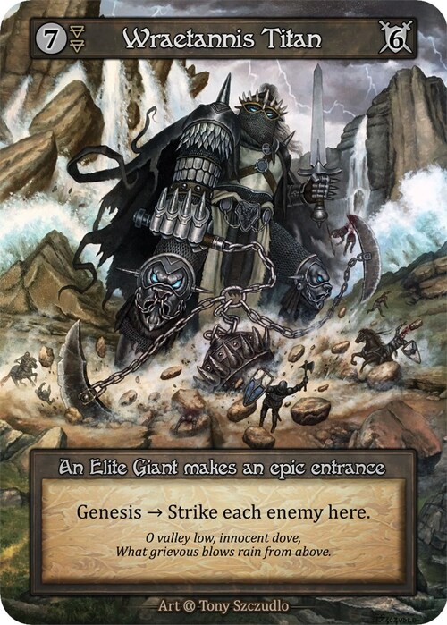 Wraetannis Titan Card Front