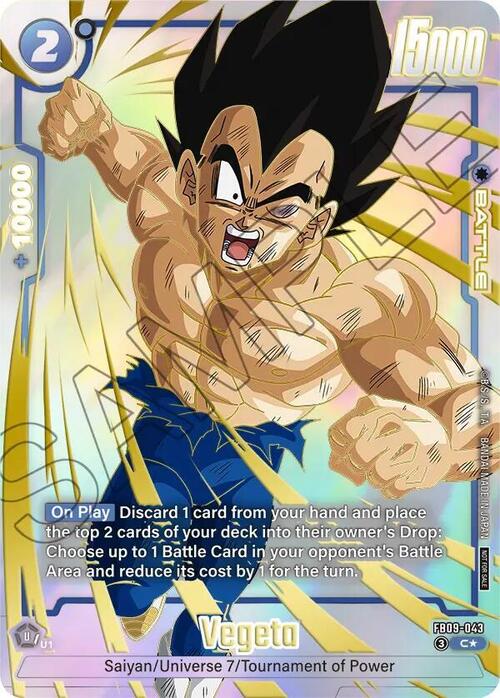 Vegeta Frente