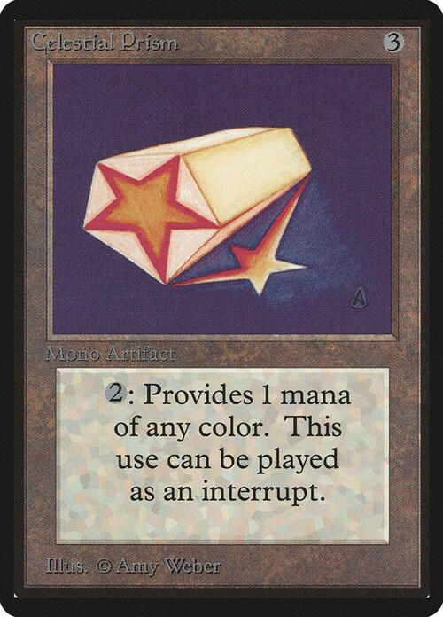 Prisma Celestiale Card Front