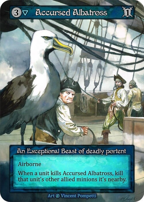 Accursed Albatross Card Front