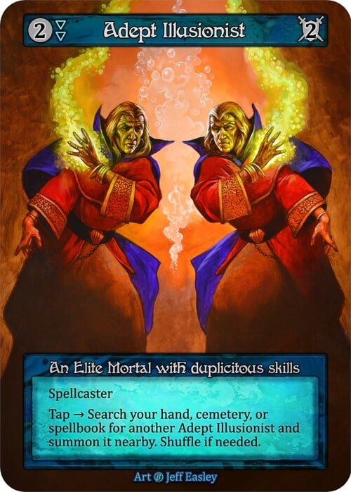 Adept Illusionist Card Front