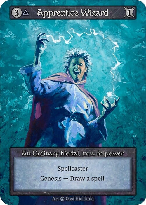Apprentice Wizard Card Front