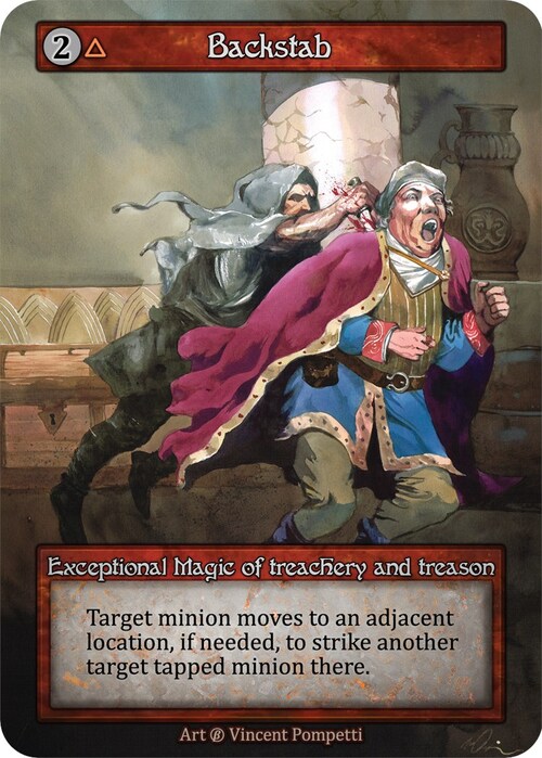 Backstab Card Front
