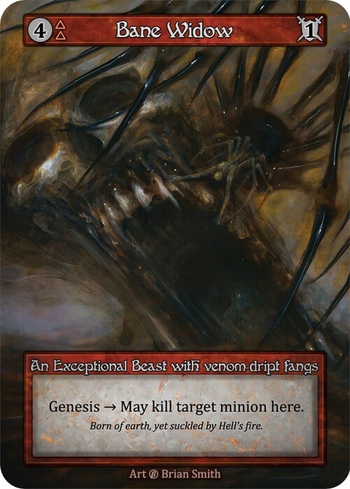 Bane Widow Card Front