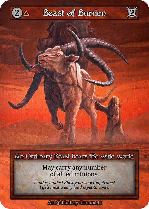 Beast of Burden Card Front