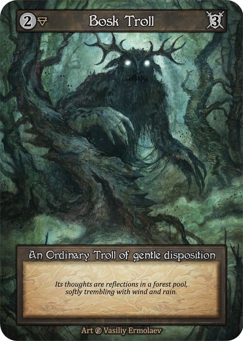 Bosk Troll Card Front