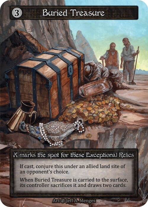 Buried Treasure Card Front
