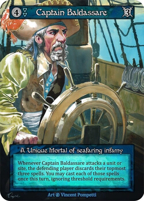 Captain Baldassare Card Front