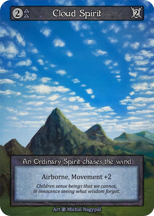 Cloud Spirit Card Front