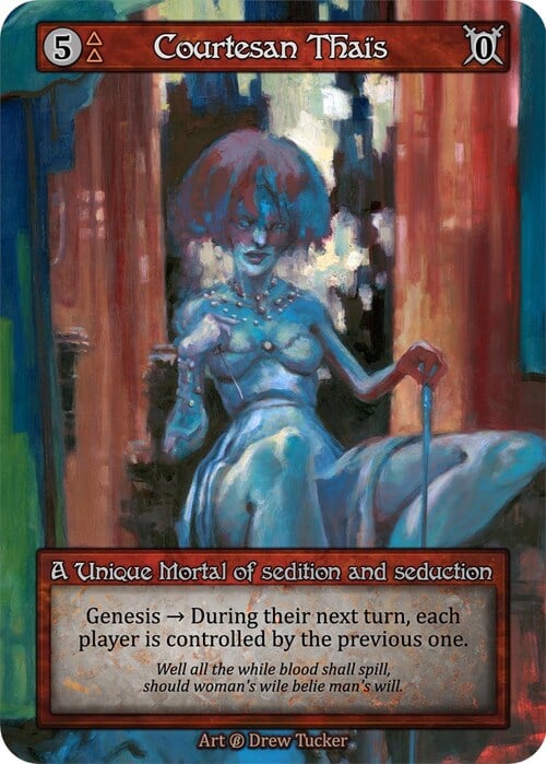 Courtesan Thaïs Card Front