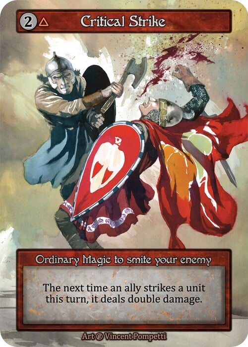 Critical Strike Card Front