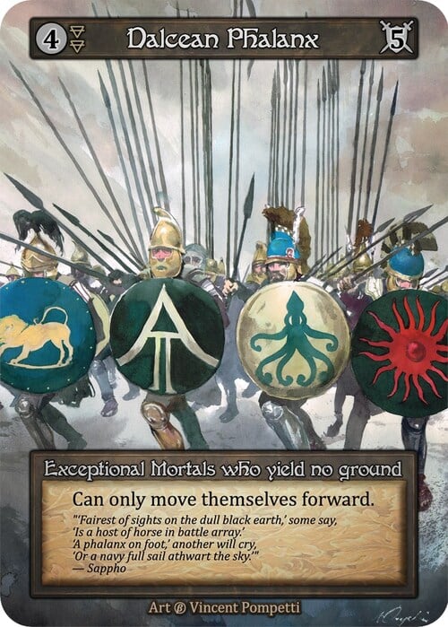 Dalcean Phalanx Card Front