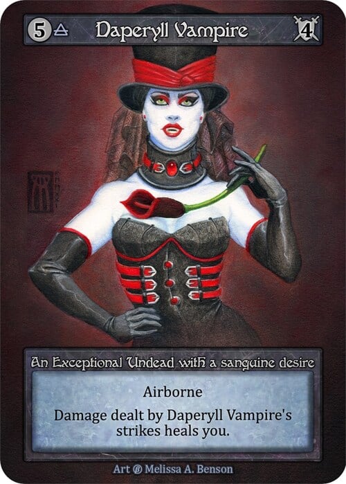 Daperyll Vampire Card Front
