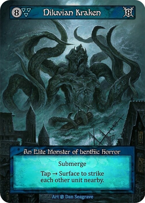 Diluvian Kraken Card Front