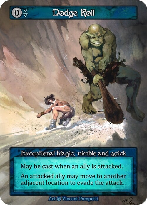 Dodge Roll Card Front