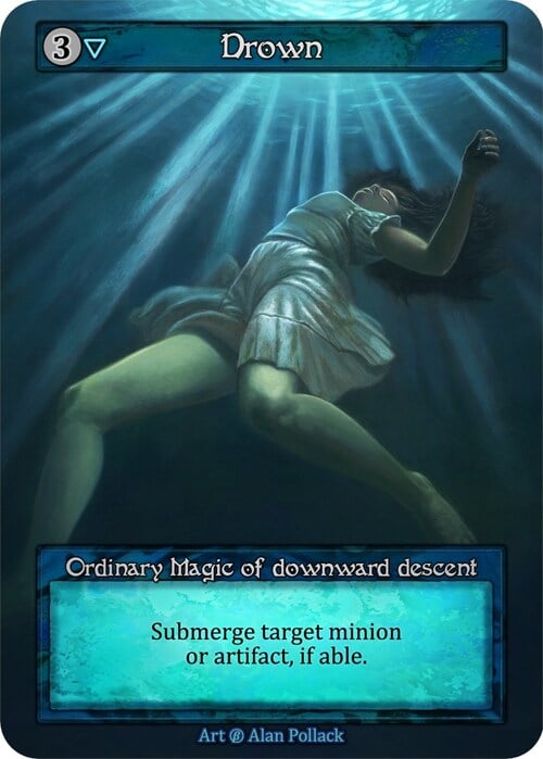 Drown Card Front
