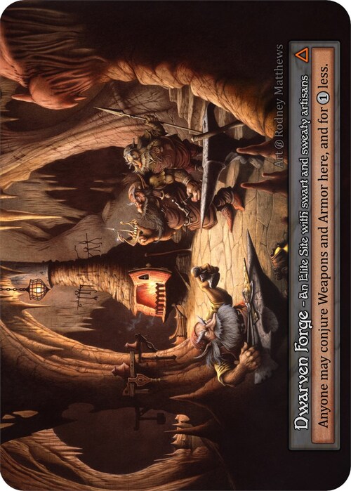 Dwarven Forge Card Front